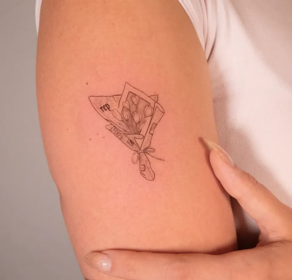 Tatuaje de estilo ilustración