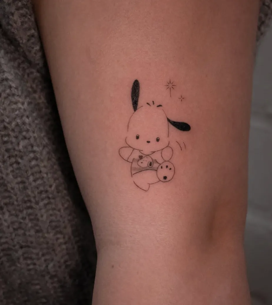 Tatuaje de estilo ilustración