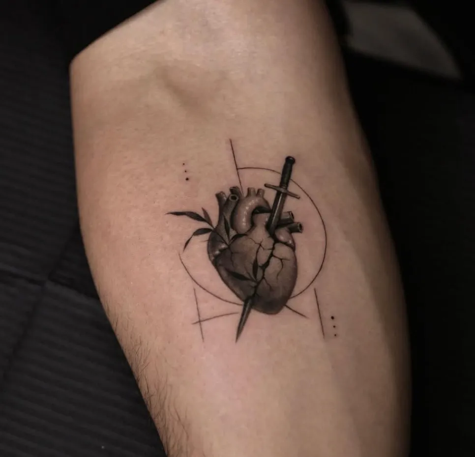 Tatuaje de estilo microrealismo