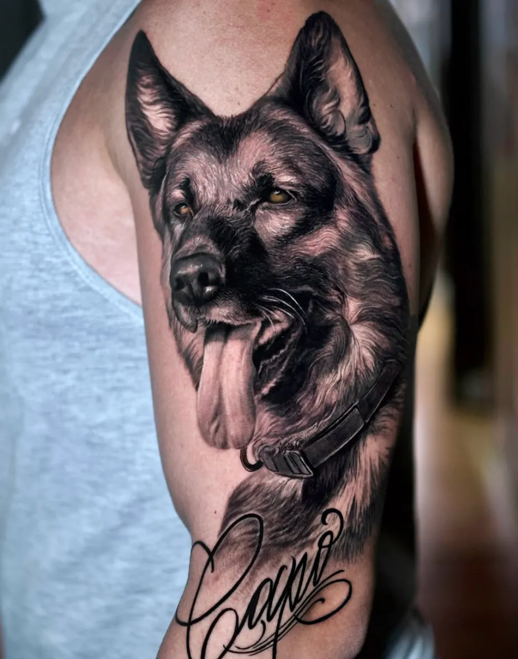 Tatuaje de estilo realismo