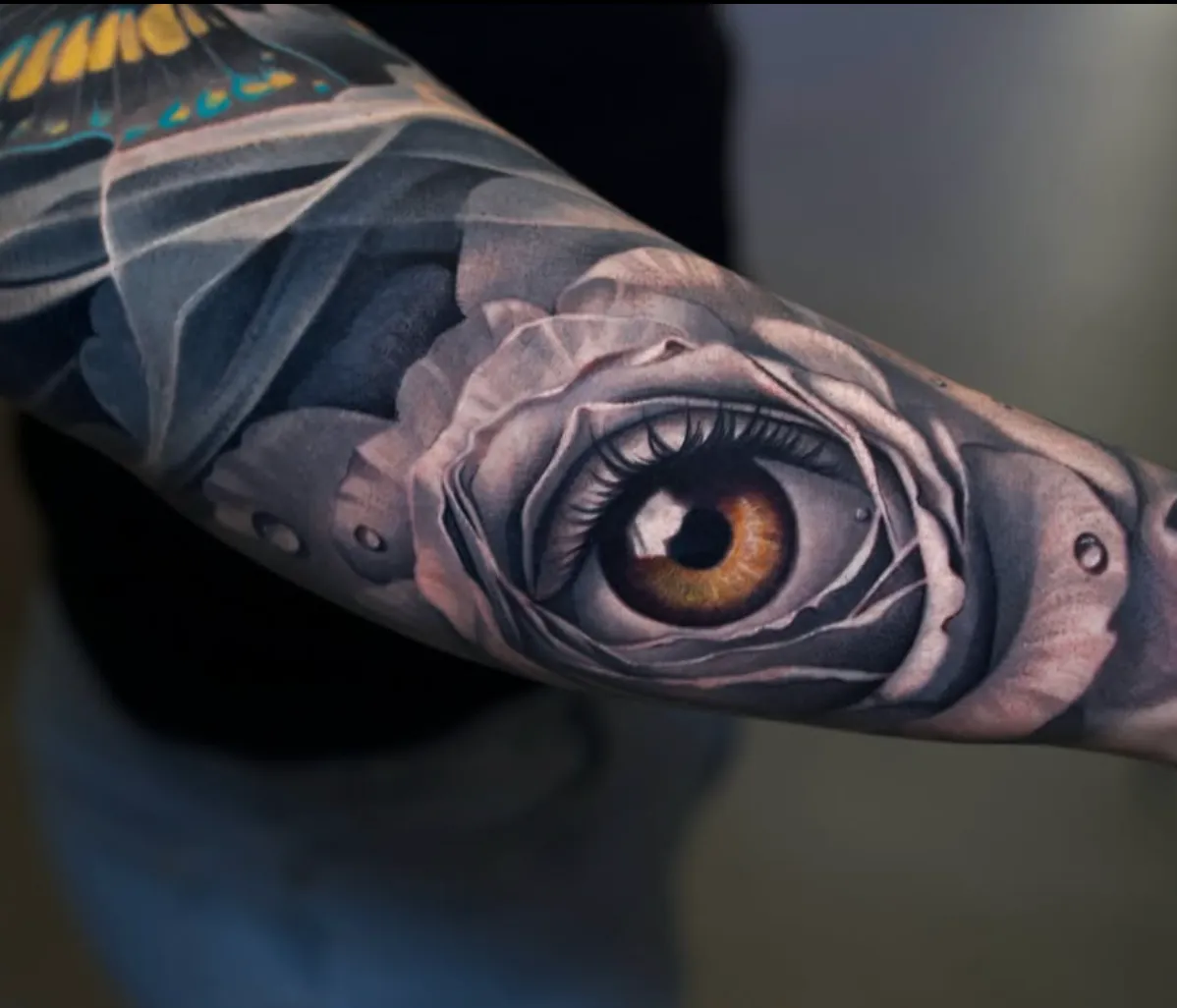 Tatuaje de estilo realismo